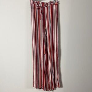 Forever 21 Multicolor Striped Fabric